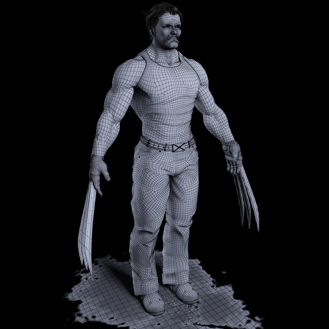 3d model realistic wolverine - https://p.turbosquid.com/ts-thumb/Od/AdKa11/2hyhBn8B/wolverine_withclothing_wireframe30/jpg/1323632692/1920x1080/fit_q87/82ca0ea515ede728d4f1e460cd2ab5033bfe6c8c/wolverine_withclothing_wireframe30.jpg