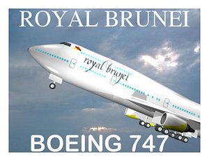 Royal brunei - 747