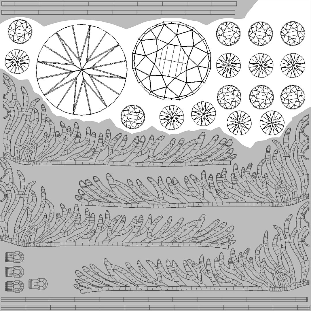 Silver Tiaras Collection 3D - TurboSquid 2377681