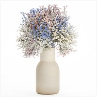 Beautiful Small Multi-colored Bouquet Gypsophila 562