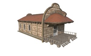 3D Fantasy House 01