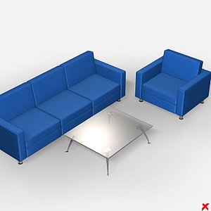 3d model chair sofa