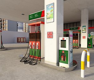 Gas station model