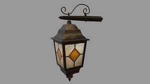 3D Old Lamp 02