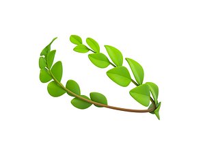 laurel wreath 3D