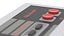 nes controller 3D model