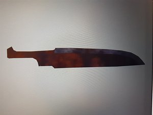great knife 3D model