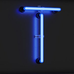 3D model Neon T