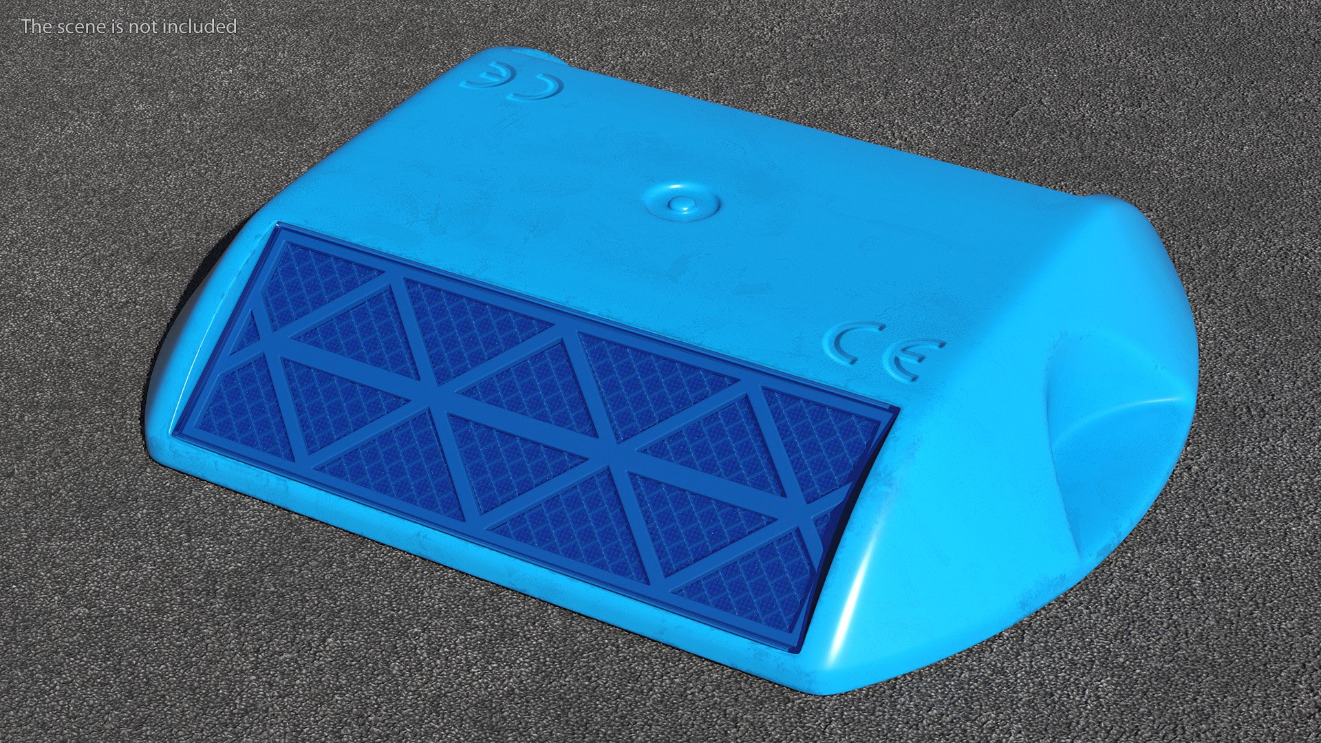 Reflective Road Pavement Marker Blue 3D Model - TurboSquid 2076169