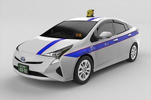 3D japanese driver taxi