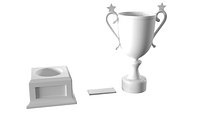 Trophy 3 3D print model