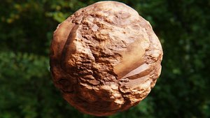Crusty Canyon Rock - Realistic Procedural Desert Texture