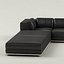 3d leather sofa model