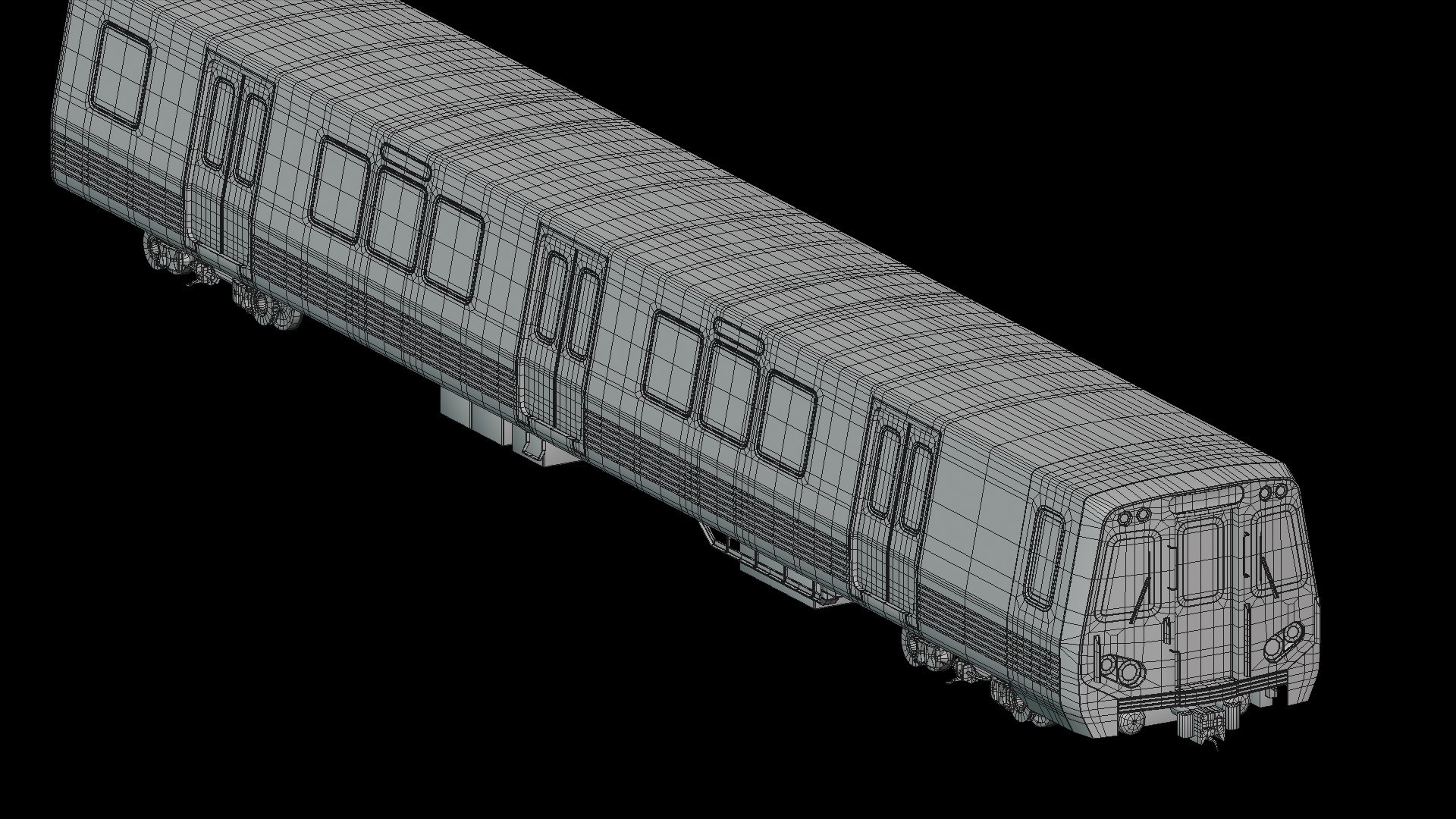 American Trains And Metro II 3D Model - TurboSquid 2358147