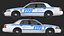 포드 크라운 빅토리아 경찰 차 NYPD 간단한 인테리어