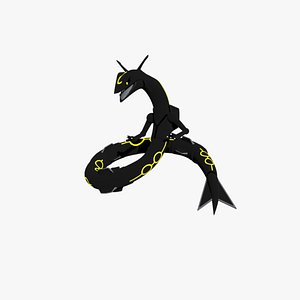 Rayquaza shiny 3D