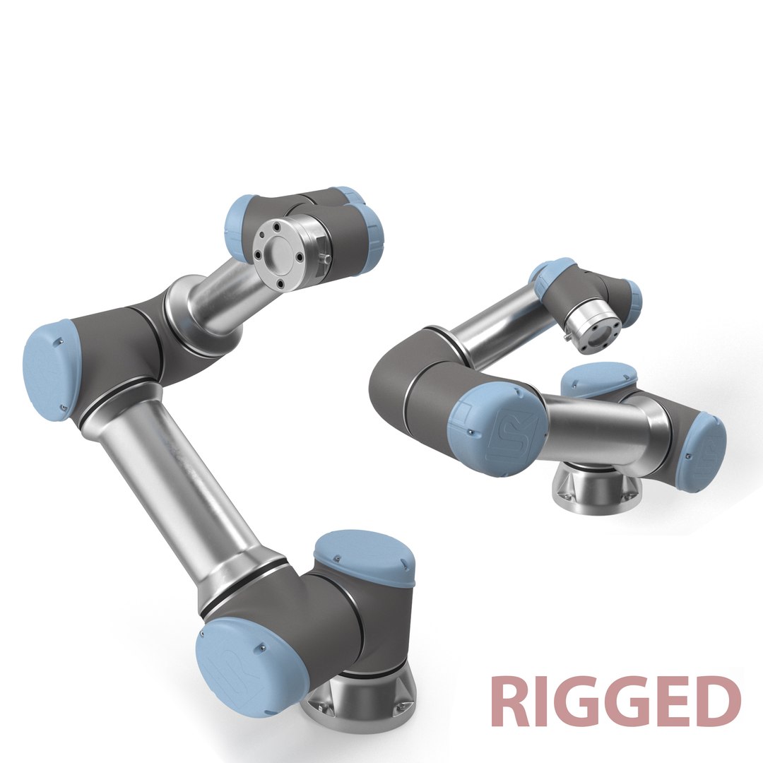 3D Universal Robots UR5e RIGGED Model - TurboSquid 2233049