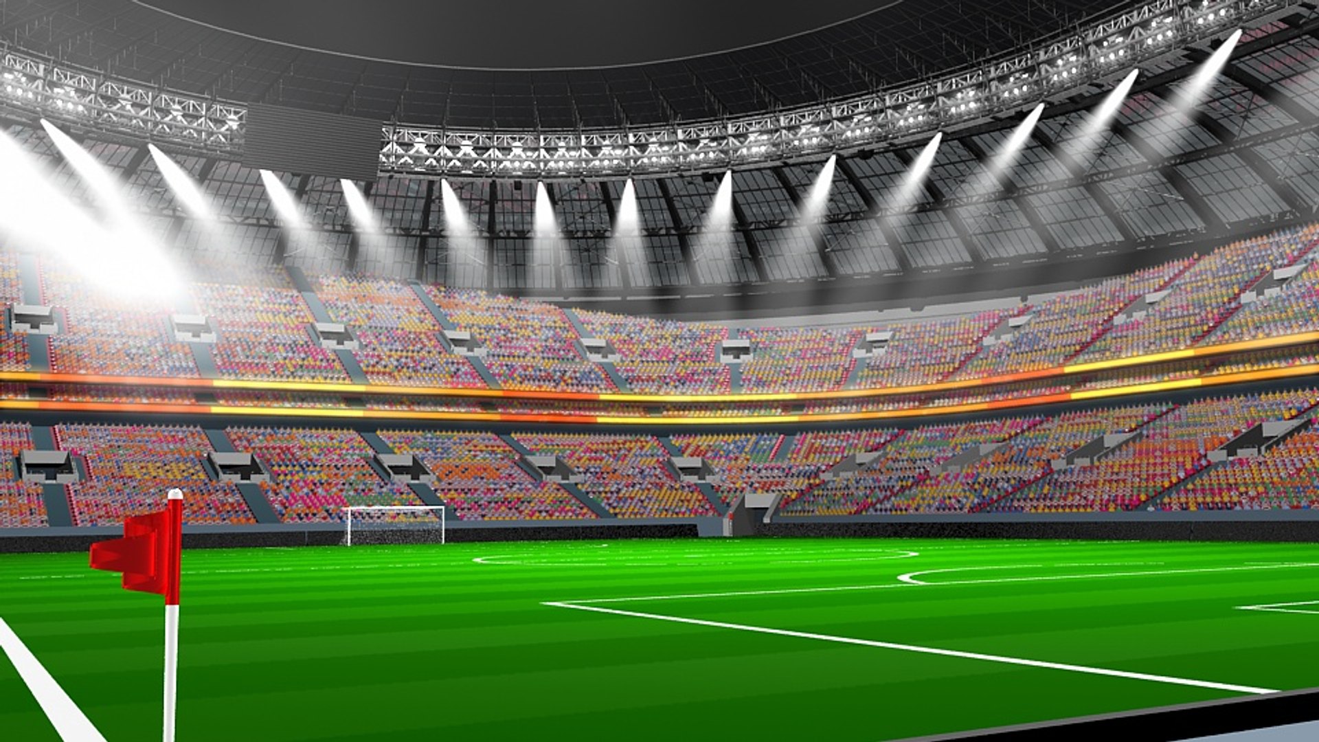3D Animation Stadium Model - TurboSquid 1277630