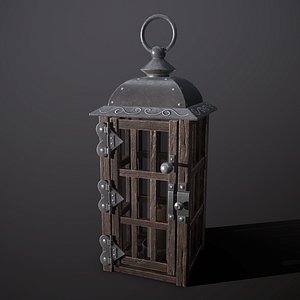 wooden lamp