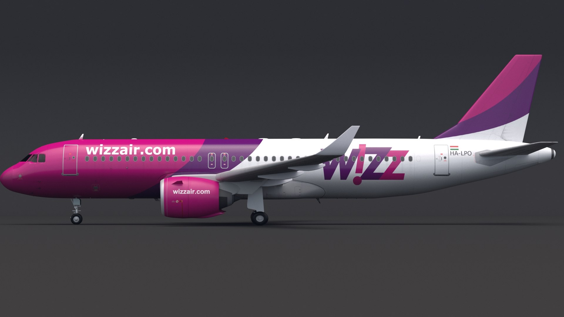 Wizz Air A320 3D - TurboSquid 1519100