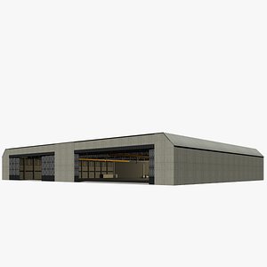 assembly hangar 3d xsi