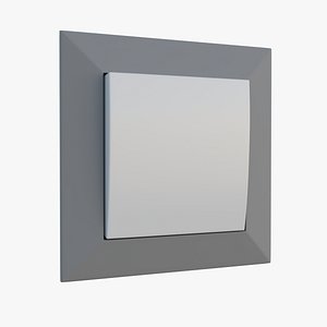 Electrical Wall Switch 3D model
