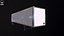 3D Dry Van Semi-Truck  US Trailer model
