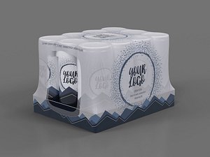 realistic pack cans model