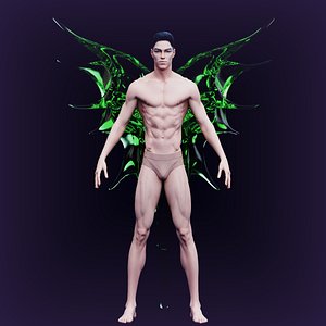 Hydra man  realisticTranshumanist 3D model