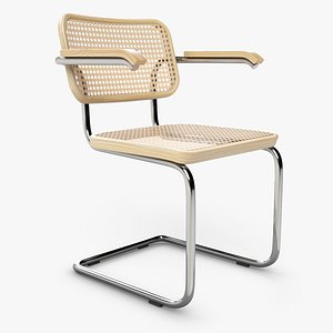 cesca chair marcel breuer 3D