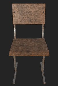3D chair old soviet