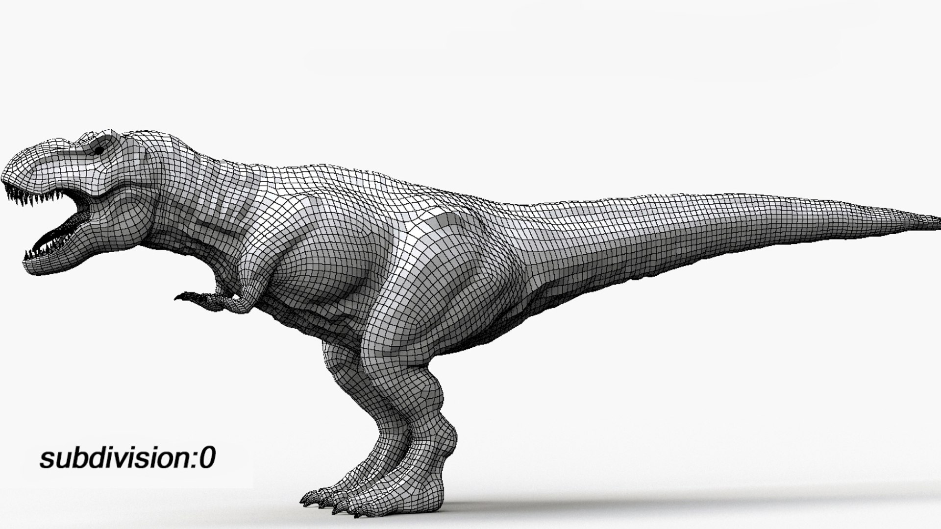 Tyrannosaurus Rex Animated Rigged 3D 3D Model - TurboSquid 2424378