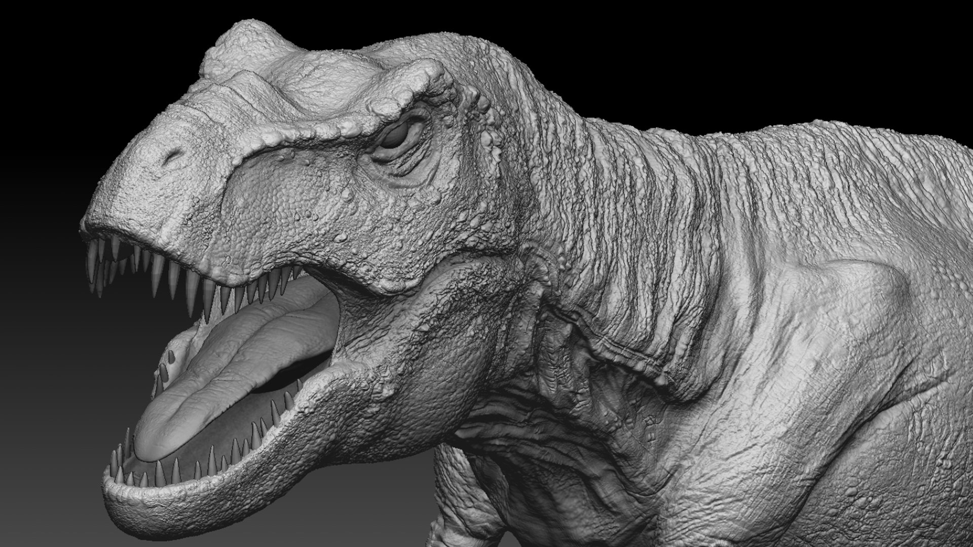 Tyrannosaurus Rex Animated Rigged 3D 3D Model - TurboSquid 2424378