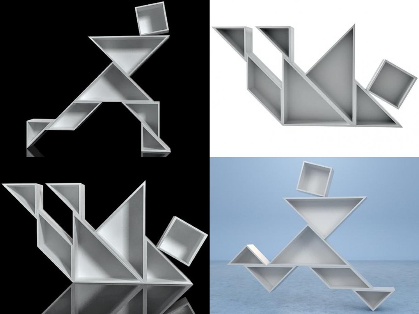 3D Tangram 11 - TurboSquid 1184850
