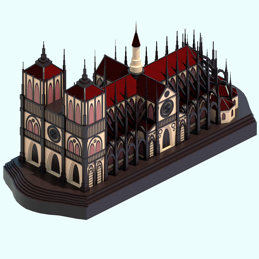3D Cathedral model https://p.turbosquid.com/ts-thumb/Oe/N4id3X/K9/cathr1/jpg/1672890348/1920x1080/fit_q87/c11fe6d12bf94da3d04088e3e72bf6c043be5349/cathr1.jpg