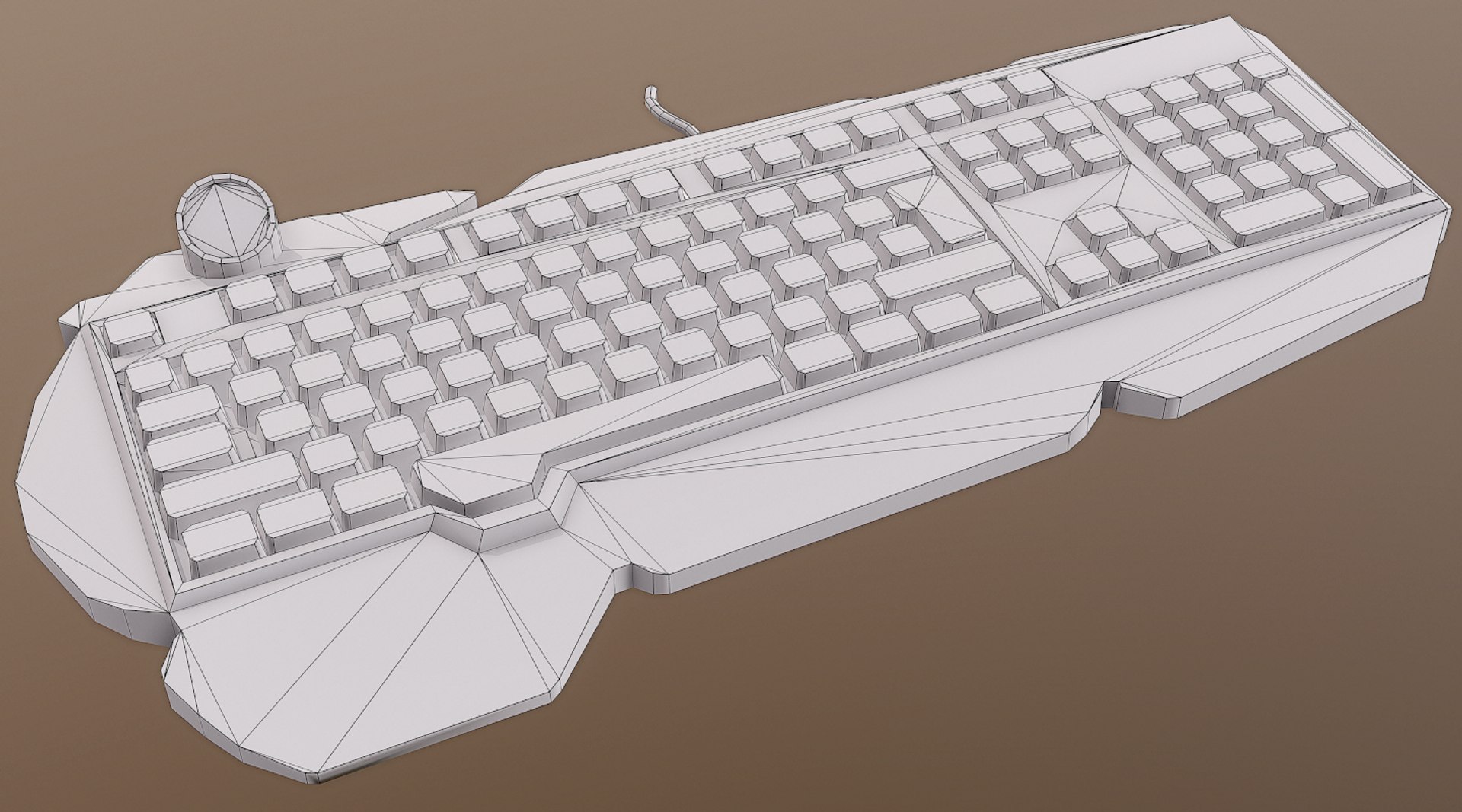 3D A4tech Bloody B318 Keyboard - TurboSquid 1262439