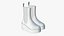 Bottes en cuir velours femmes