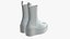 Bottes en cuir velours femmes