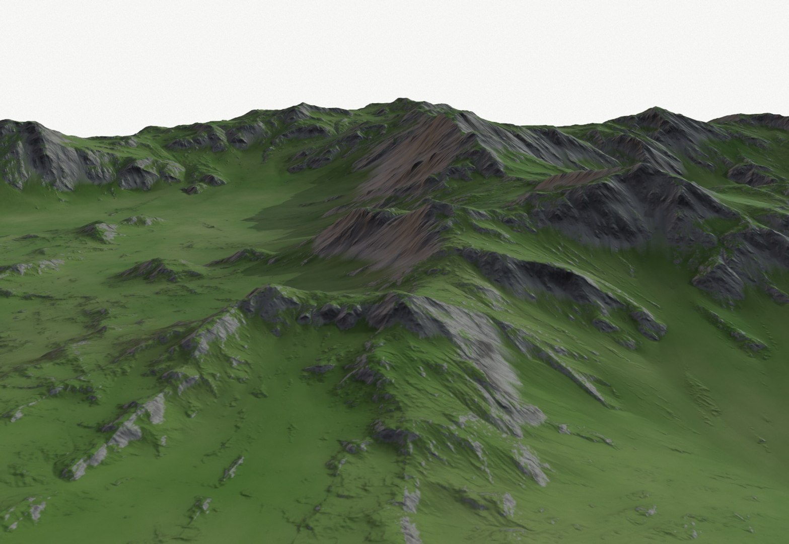Land landscape scape 3D model - TurboSquid 1371520