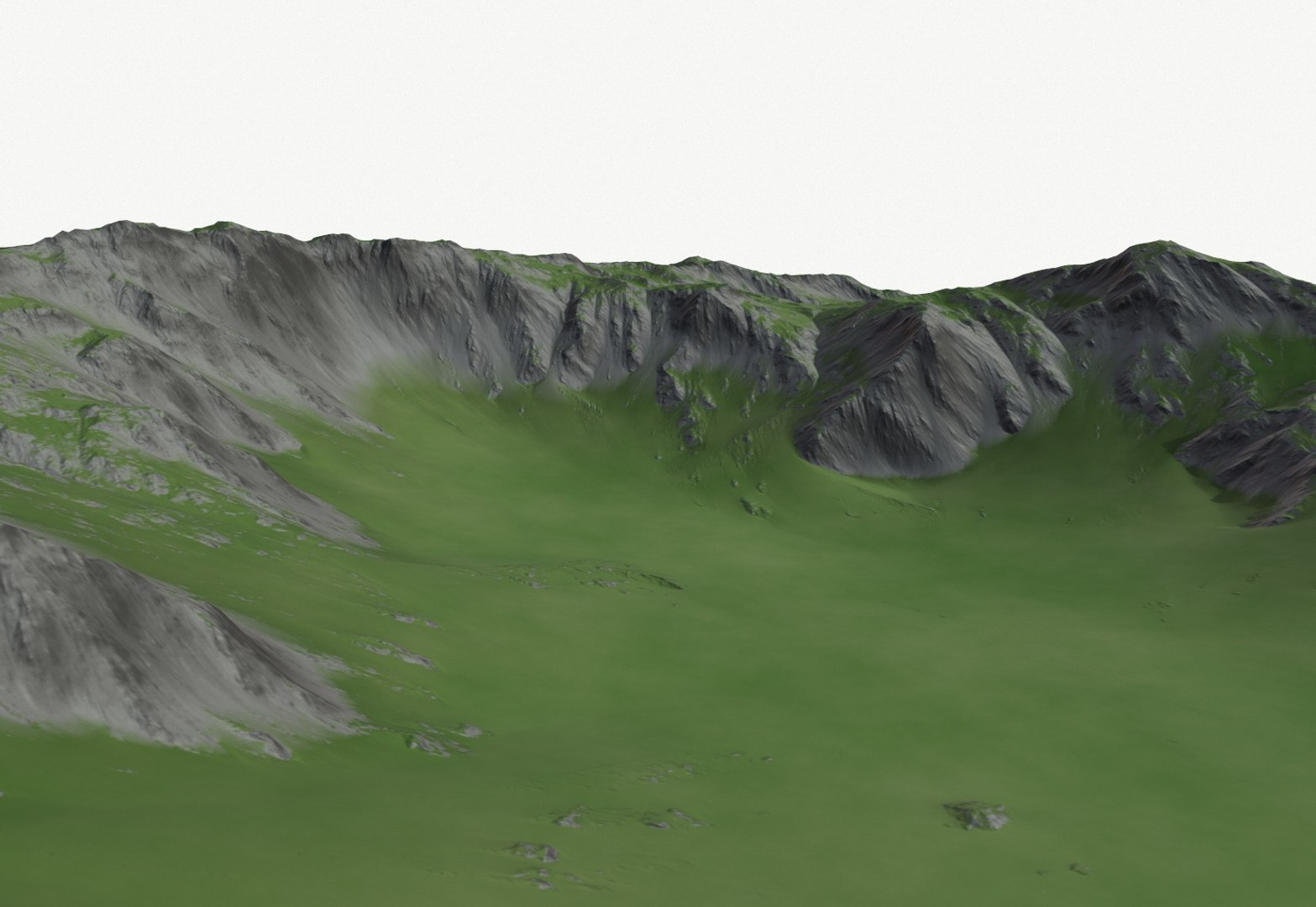 Land landscape scape 3D model - TurboSquid 1371520