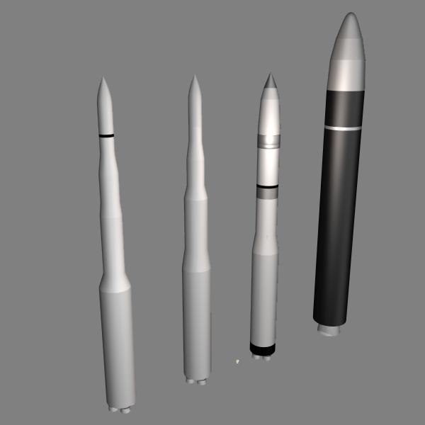 north missile 3d model