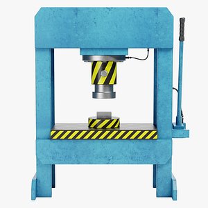 3D Hydraulic Press 2 model