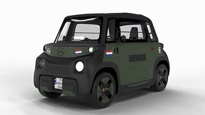 Opel Rock-e 2020  Dutch Army 3D model