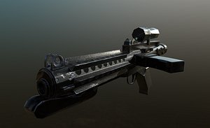 gun e-11 blaster ready 3D