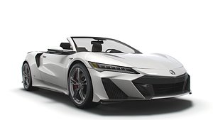 Acura NSX Type S Cabrio 2022 3D model