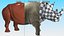 Rigged African Animals Collection 11 für Maya