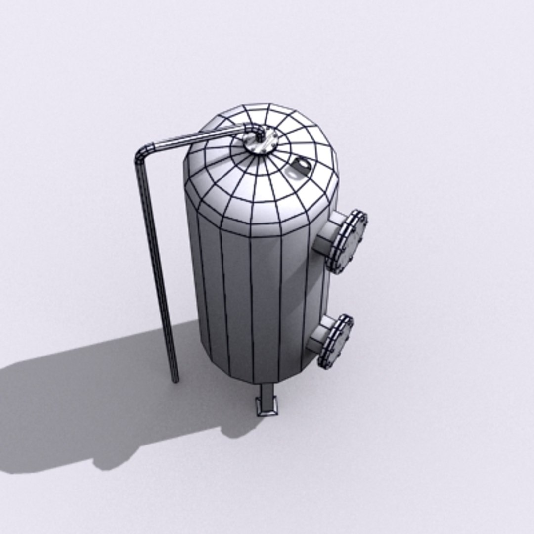 3d Low-poly Tank Model