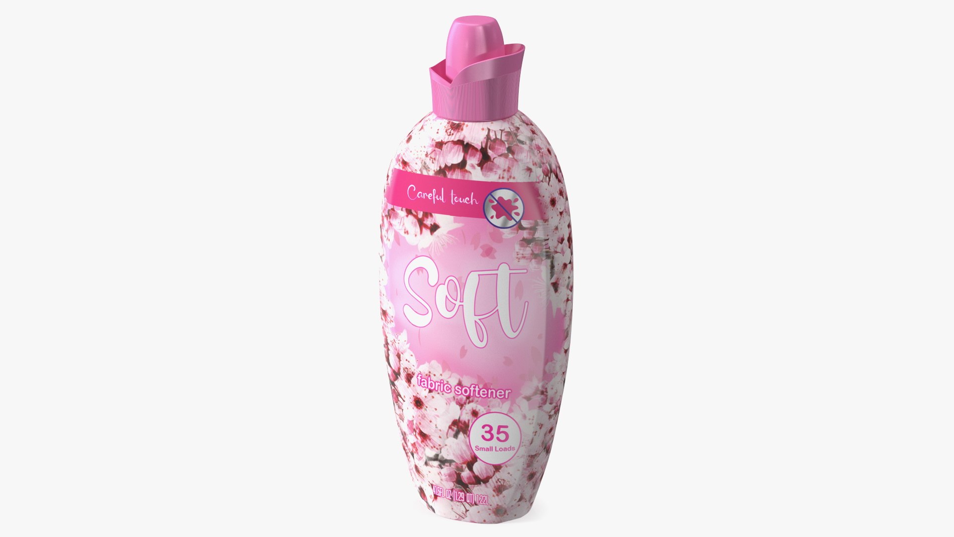 Universal Liquid Fabric Softener Small 3D model preview