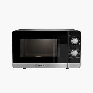 3D Bosch Microwave Oven
