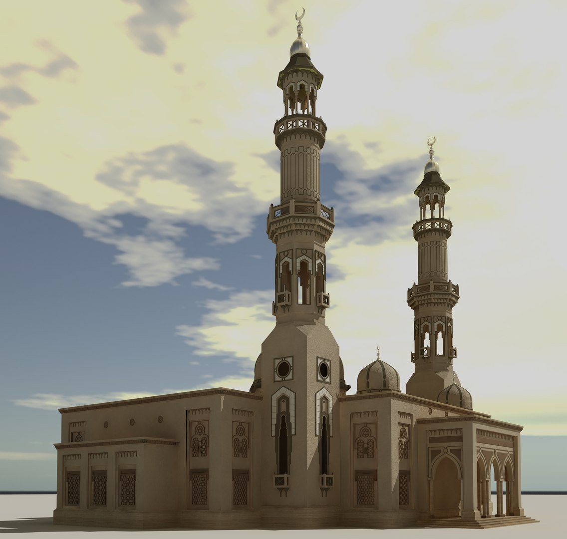 3d Mosque Model